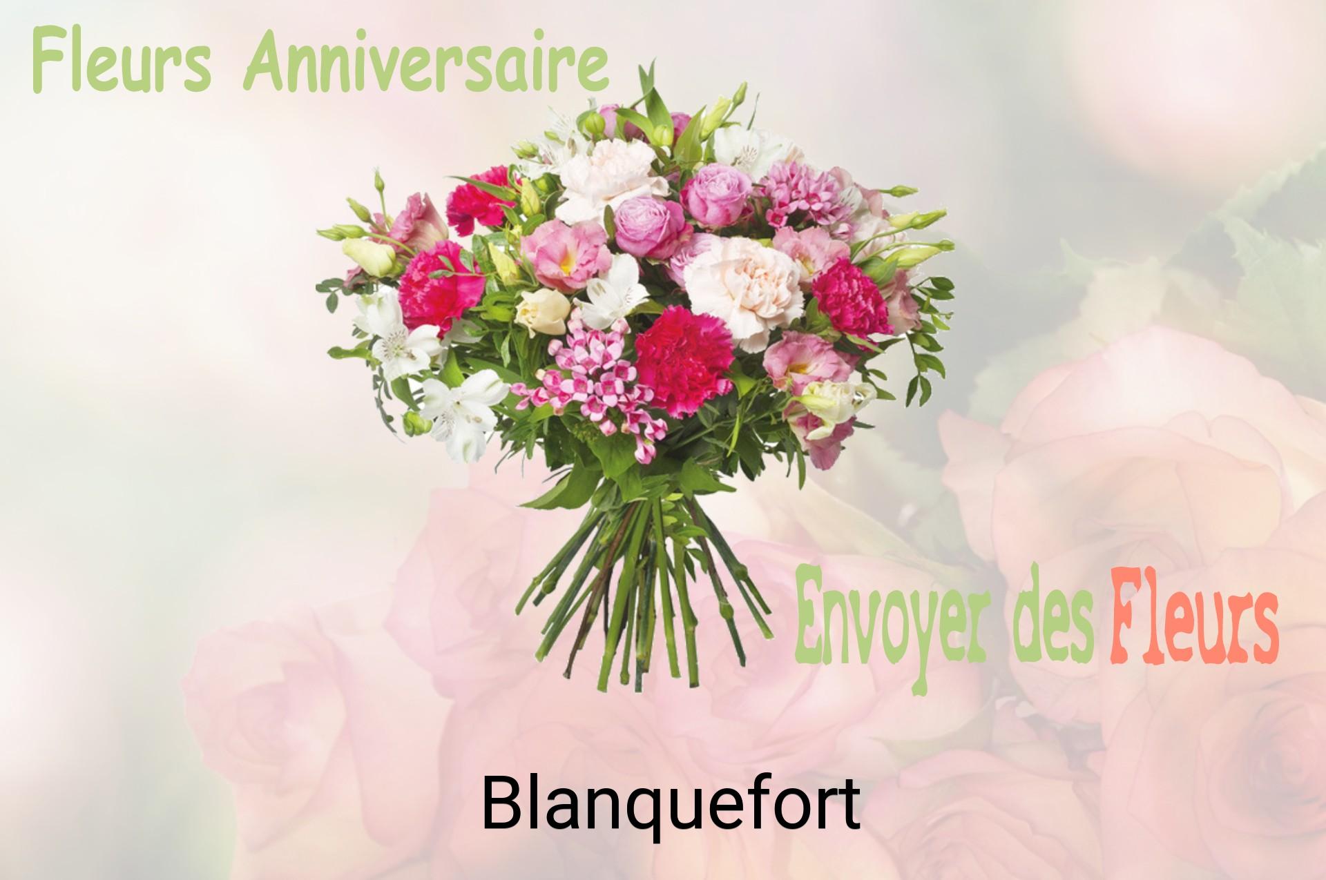 Bouquet de fleurs d’anniversaire livré à Blanquefort